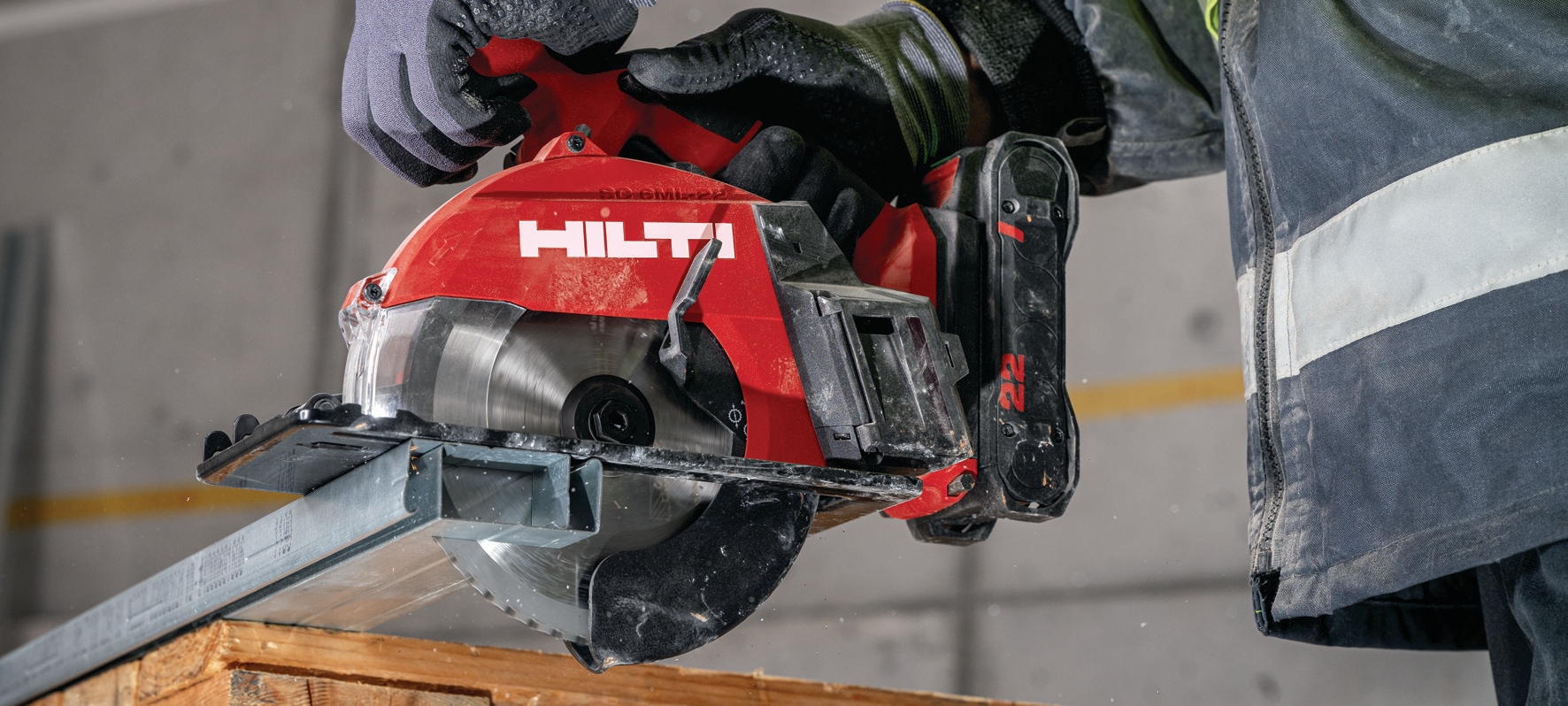 Sierra de calar a batería SJD 6-22 - Acanaladora - Hilti Colombia