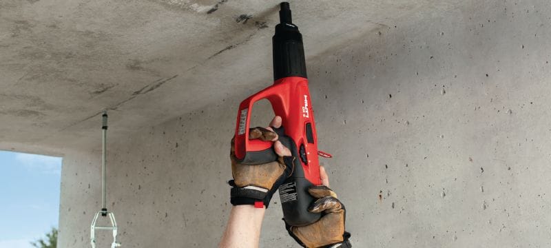 Pernos roscados X-W10 P10 Perno roscado de acero al carbono para el uso con clavadoras a pólvora en concreto (arandela de 10 mm) Aplicaciones 1